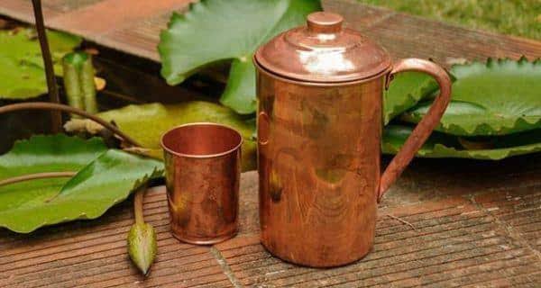 Benefits of drinking water from a Copper-vessels